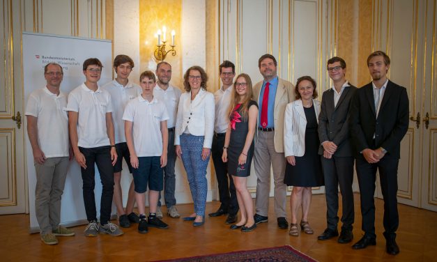 Rauskala gratuliert Österreichs Schüler/innen zu großartigen Erfolgen bei den internationalen Chemie-, Physik- und Mathematikolympiaden